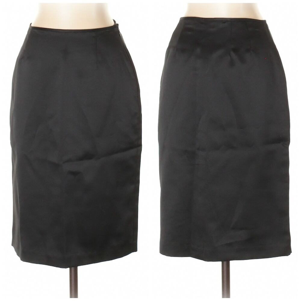 Hugo Buscati Collection Black Pencil Skirt Sz 2